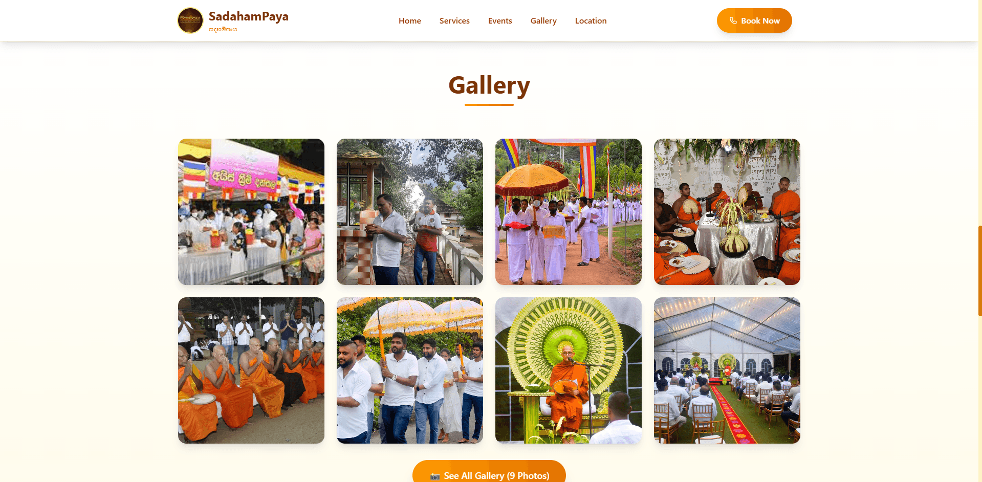 Sadahampaya Events